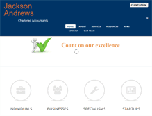 Tablet Screenshot of jackson-andrews.co.uk